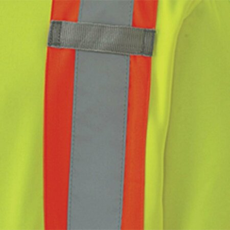Pioneer Fleece Safety Hoodie, Hi-Vis Yellow, S V1060560U-S